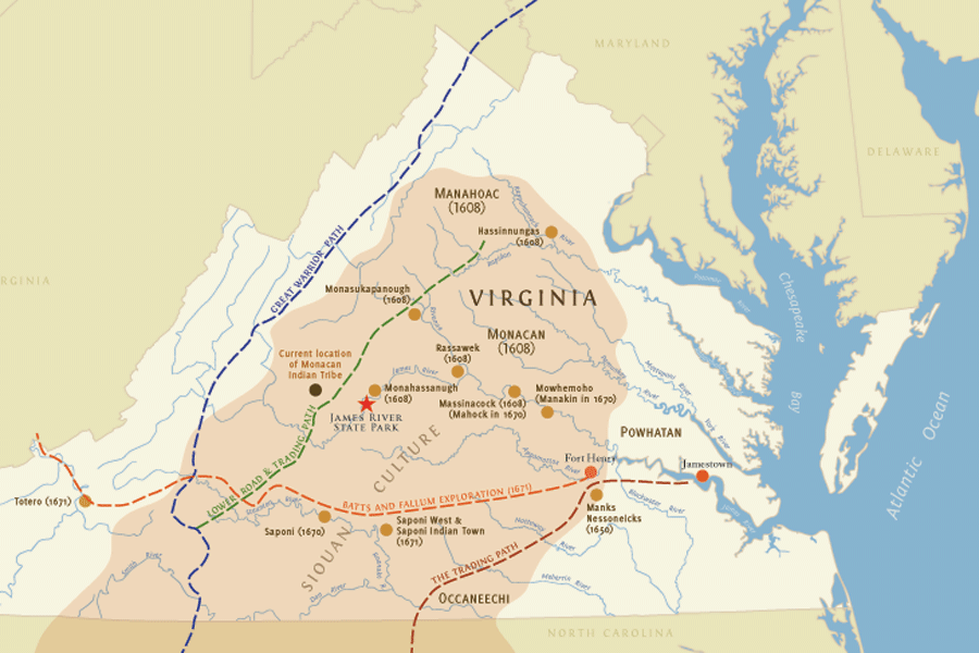 VA Map INDIANS1 